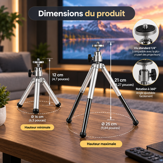 Trépied Universel pour Vidéoprojecteur